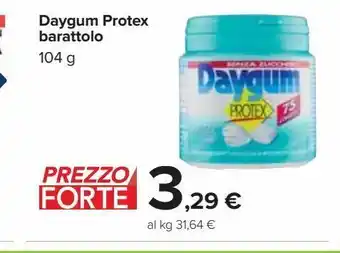 Carrefour Market Daygum protex barattolo 104 g offerta