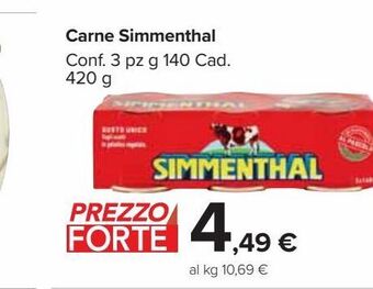 Carrefour Market Carne simmenthal offerta