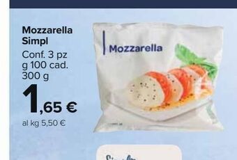 Carrefour Market Mozzarella simpl offerta