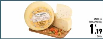 Conad City Caciotta roccapontina offerta
