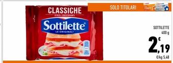Conad City Sottilette offerta