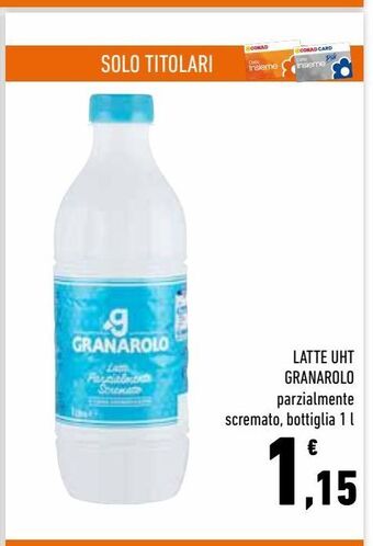 Conad City Latte uht granarolo offerta