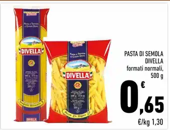 Conad City Pasta di semola divella offerta
