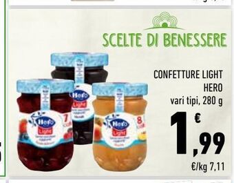 Conad City Confettura light hero offerta