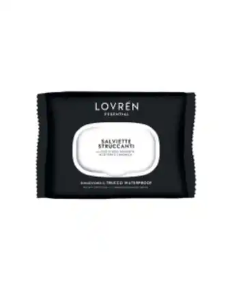 Lovren salviette struccanti waterproof 20 pezzi