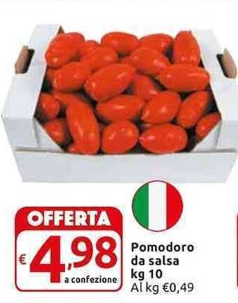 Carrefour Express Pomodoro da salsa kg 10 offerta