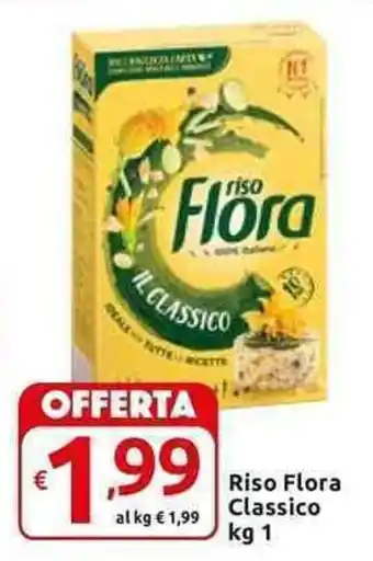 Carrefour Express Riso Flora Classico kg 1 offerta