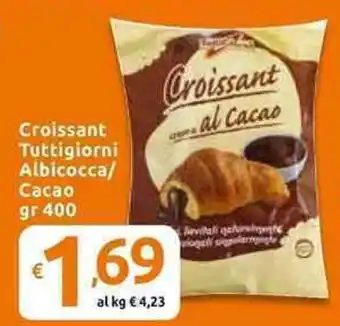 Carrefour Express Croissant Tuttigiorni Albicocca/Cacao gr 400 offerta