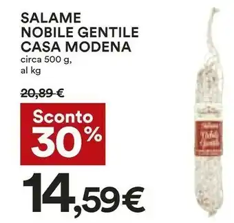 Coop Casa Modena Salame offerta
