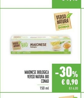 Conad Superstore Natura bio Maionese offerta