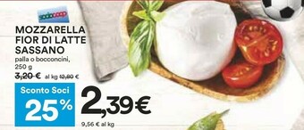 Coop Sassano Fior di latte offerta