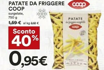 Coop Patatine offerta