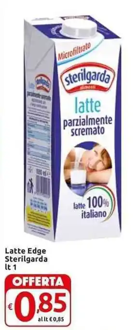 Carrefour Express Sterilgarda Latte Edge lt 1 offerta