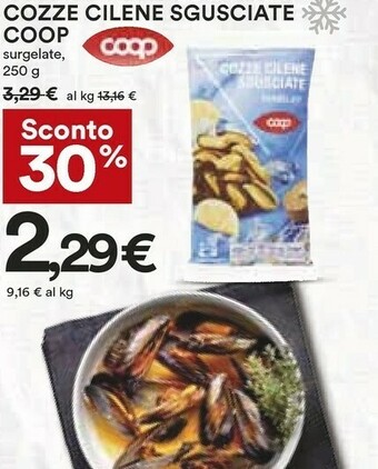 Coop Cozze offerta