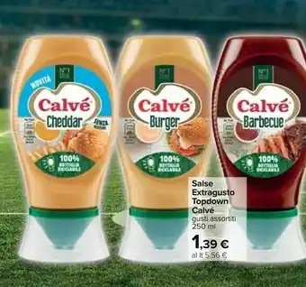 Carrefour Calvè Salsa Barbecue Extra Gusto 250 G(ml) offerta