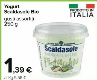 Carrefour Scaldasole Fattoria - Yogurt Biologico Magro Orzo 250 G(ml) offerta