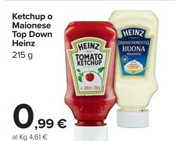 Carrefour Heinz Maionese 215 G(ml) offerta