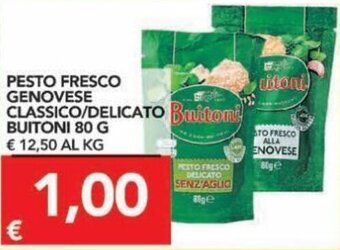 TuoDi Buitoni Pesto Fresco Genovese Classico/Delicato 80 G offerta