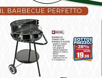 Happy Casa Barbecue a carbonella offerta