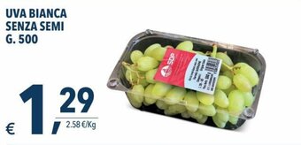 A&O Uva Bianca Senza Semi g. 500 offerta