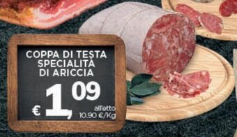 Coppa Di Testa Specialita Di Ariccia