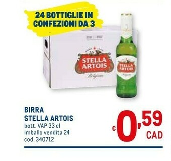Stella artois Birra