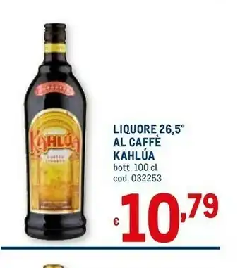 Kahlúa Liquore