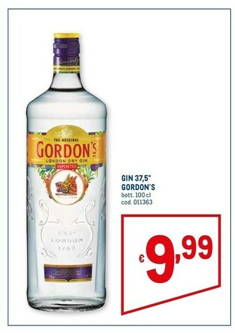 Metro Gordon's Gin offerta