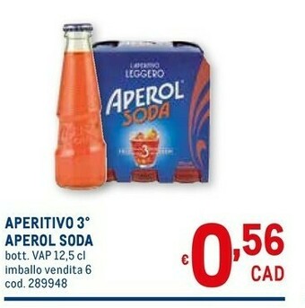 Metro Aperol spritz offerta