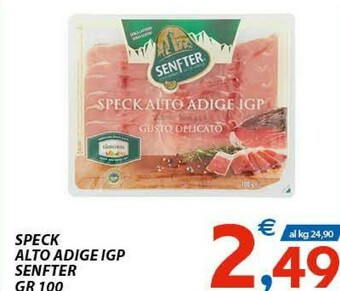 Vivo Supermercati Senfter Speck offerta