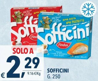 A&O Findus Sofficini G. 250 offerta