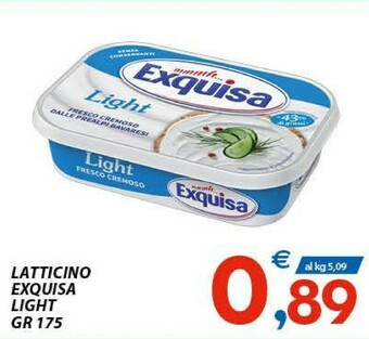 Vivo Supermercati Exquisa Formaggio spalmabile offerta