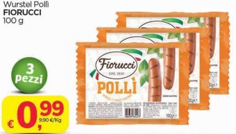 Fiorucci Wurstel Pollì 100 g