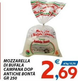 Vivo Supermercati Mozzarella di bufala offerta