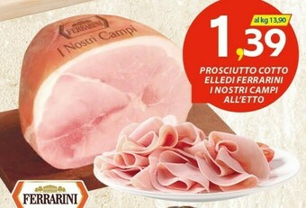 Vivo Supermercati Elledi Prosciutto cotto offerta