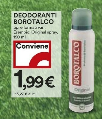 Coop Borotalco Deodorante offerta