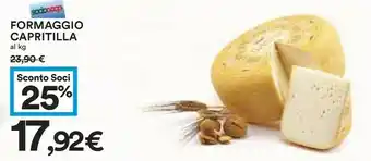Coop Capritilla Formaggio offerta