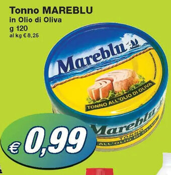 Prix Quality Mareblu Tonno in Olio di Oliva g 120 offerta