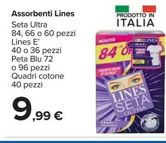 Carrefour Lines Assorbenti lines offerta