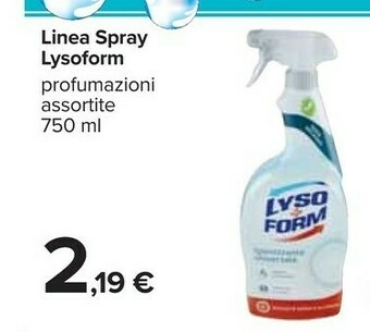 Carrefour Lysoform Pulizia bagno offerta