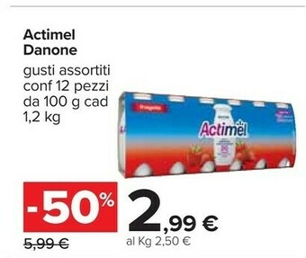 Carrefour Actimel Actimel offerta