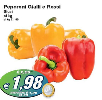 Peperoni Gialli e Rossi