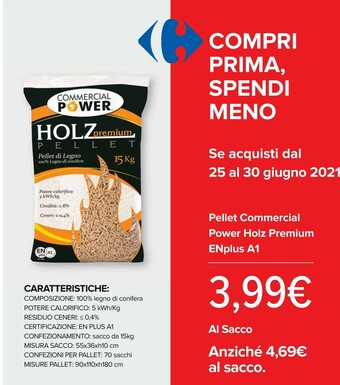 Carrefour Misura Pellet offerta