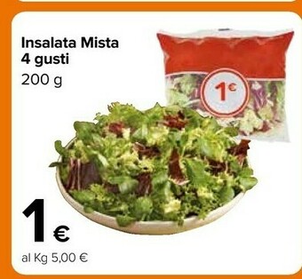 Carrefour Insalata offerta