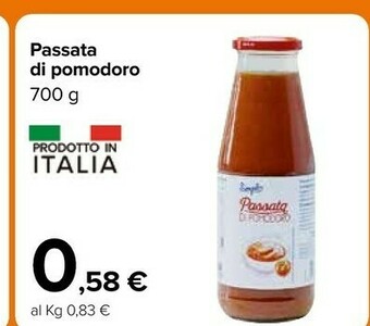 Carrefour Passata di pomodoro offerta
