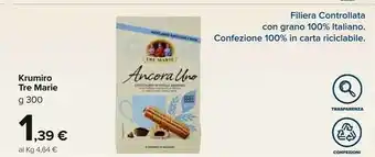Carrefour Tre Marie Frollini offerta