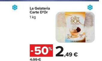 Carrefour Carte d'or Carte d'Or offerta