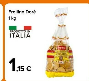 Carrefour Dorè Frollini offerta
