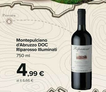Carrefour Illuminati Montepulciano d'Abruzzo offerta
