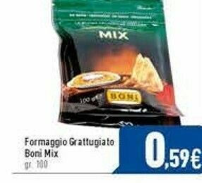 C+C Italmarket Boni Formaggio Grattugiato offerta